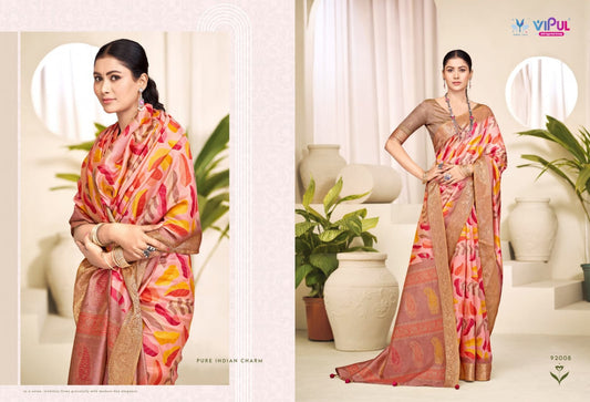 92008 Angora Vipul Soft Silk Sarees