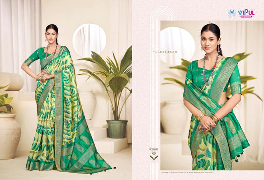 92009 Angora Vipul Soft Silk Sarees