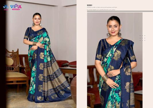 92091 Sentosa Silk 920I Vipul Soft Silk Sarees