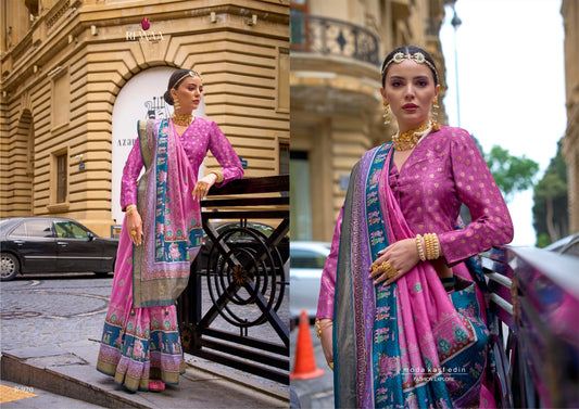 920 Rome Rewaa Viscose Silk Sarees