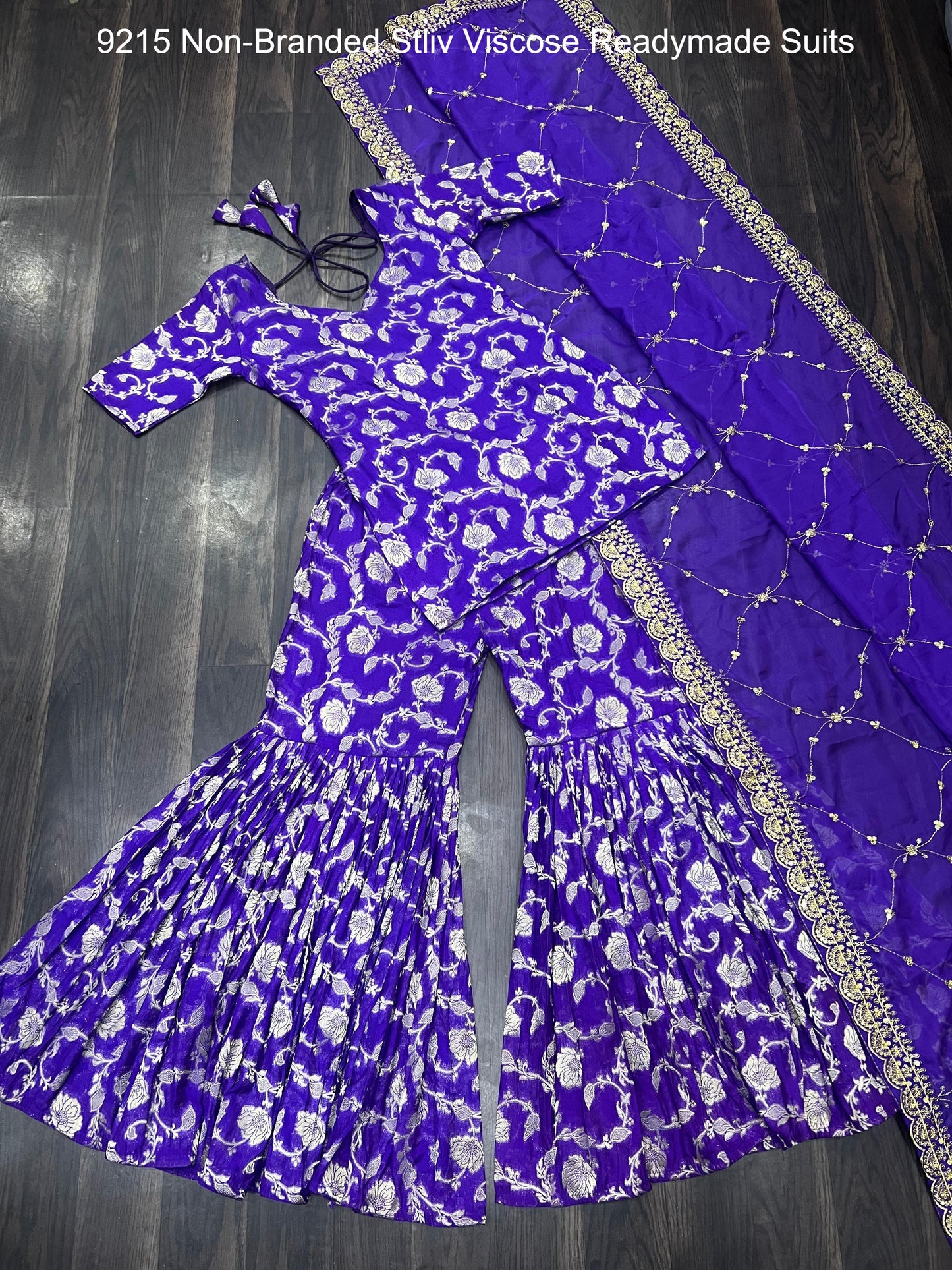 9215 Non-Branded Stliv Viscose Readymade Suits