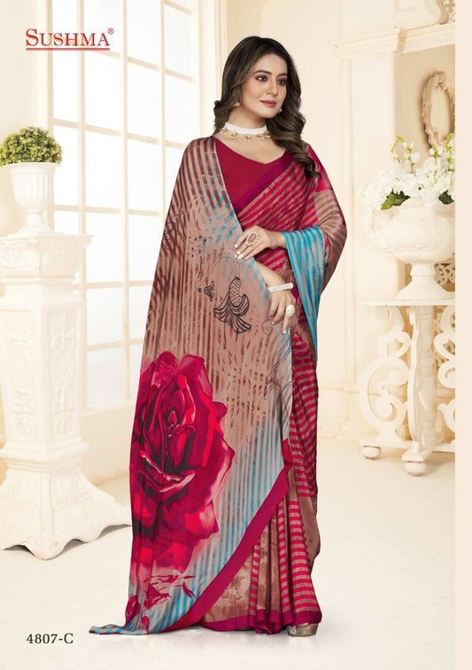 4807-C Sushma Sarees