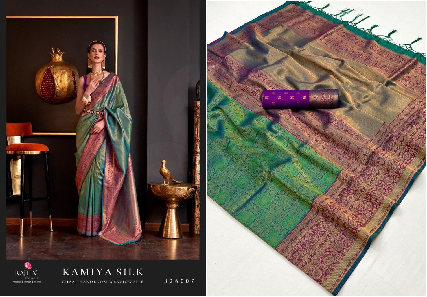 326007 Kamiya Rajtex Sarees