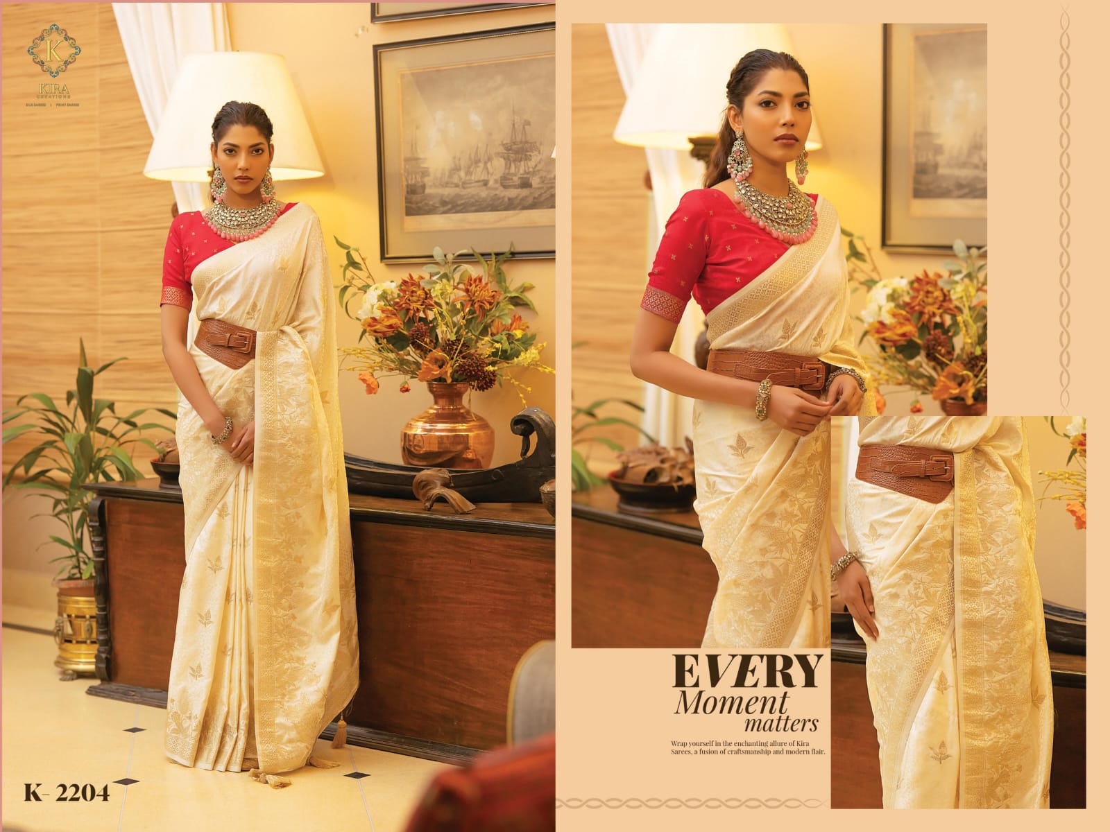 2204 Scarlett Vol 2 Kira Sarees