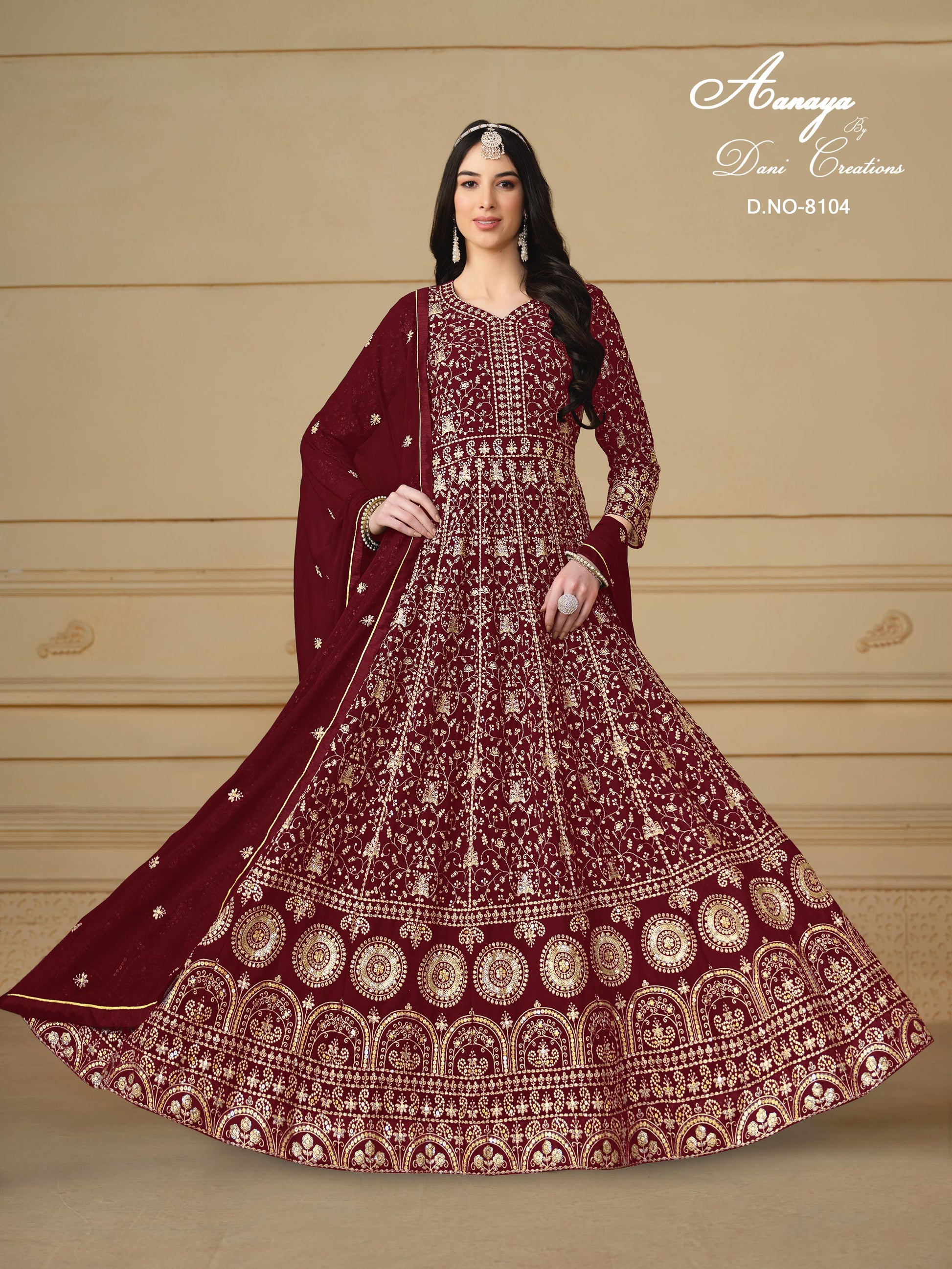8104 Twisha Aanaya 181 Dani Creation Pakistani Salwar Suits