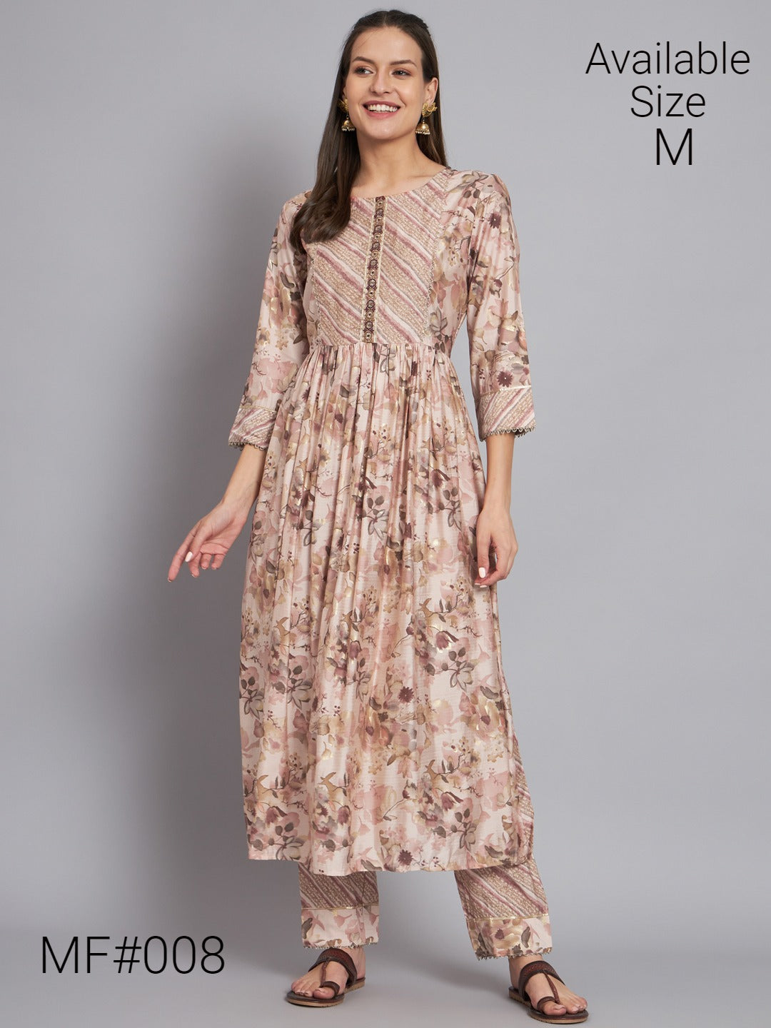 Mf 008 Msm Kurti Pant Set
