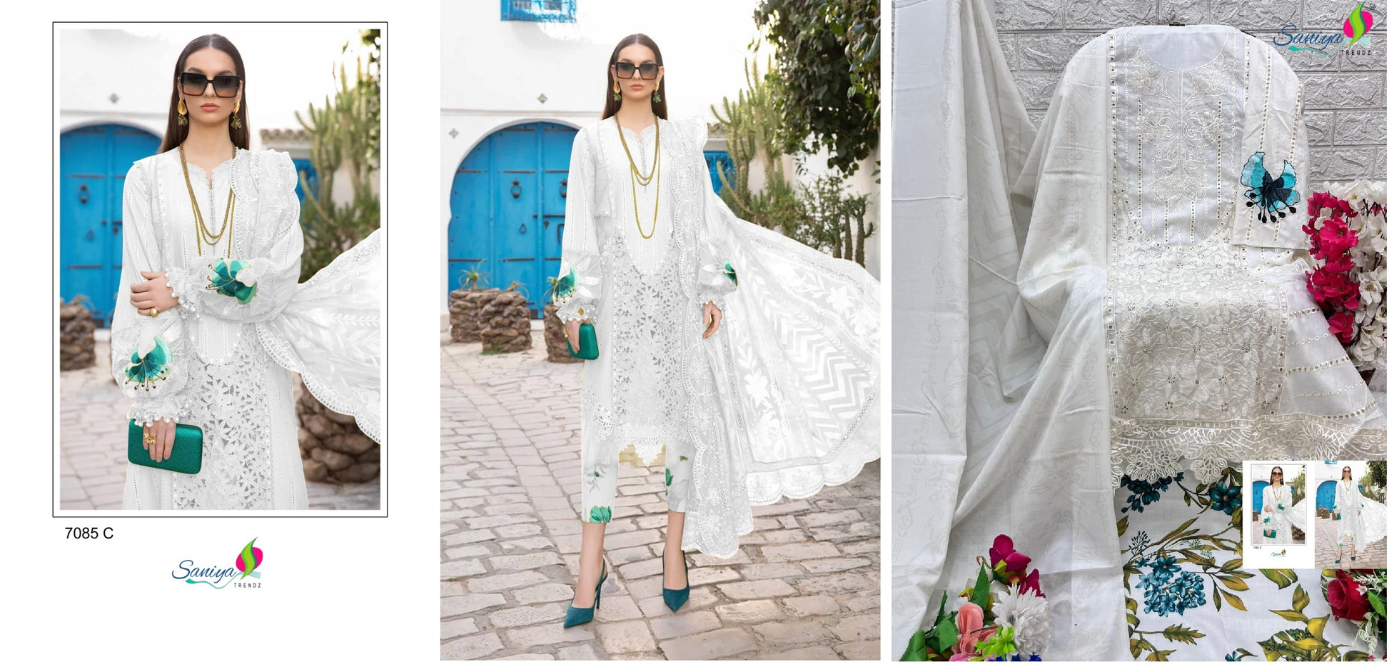 7085C Maria B Vol 31 Saniya Trendz Pakistani Salwar Suits