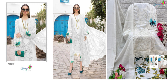 7085C Maria B Vol 31 Saniya Trendz Pakistani Salwar Suits