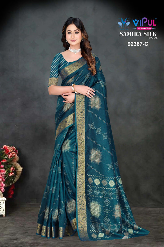92367-C Samira Silk Vipul Silk Sarees