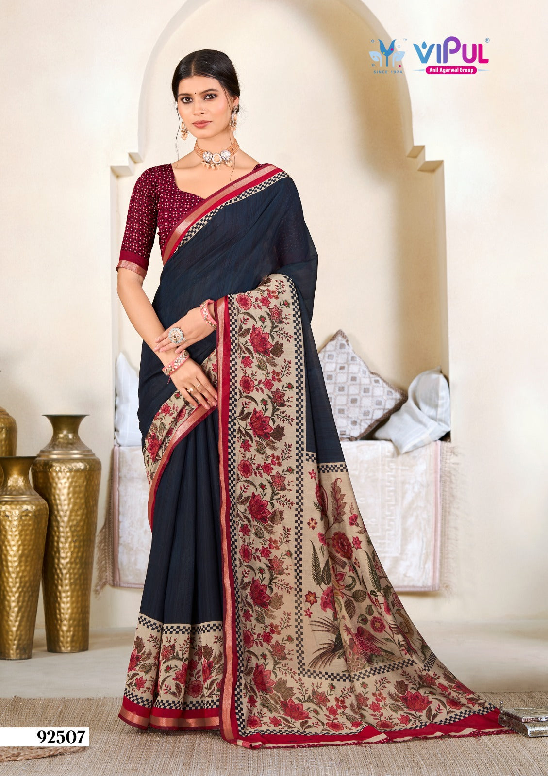 92507 Vipul Mal Cotton Sarees