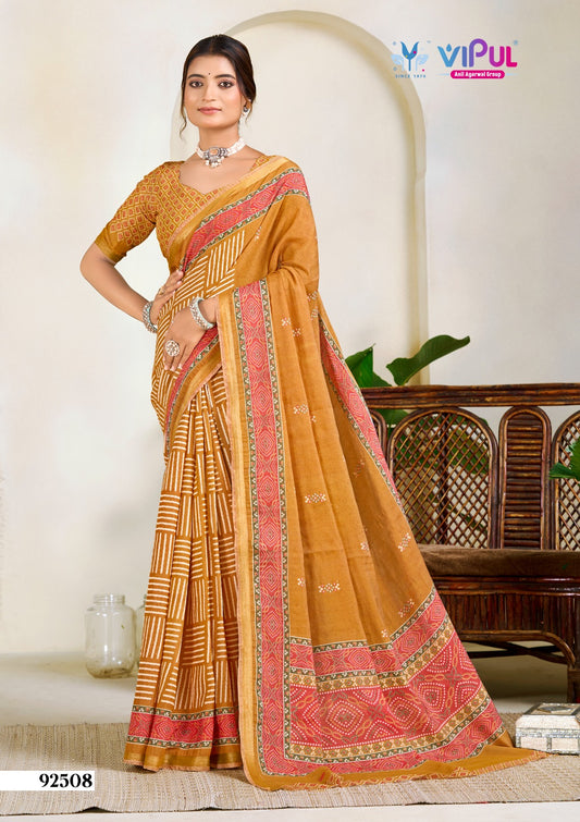92508 Vipul Mal Cotton Sarees