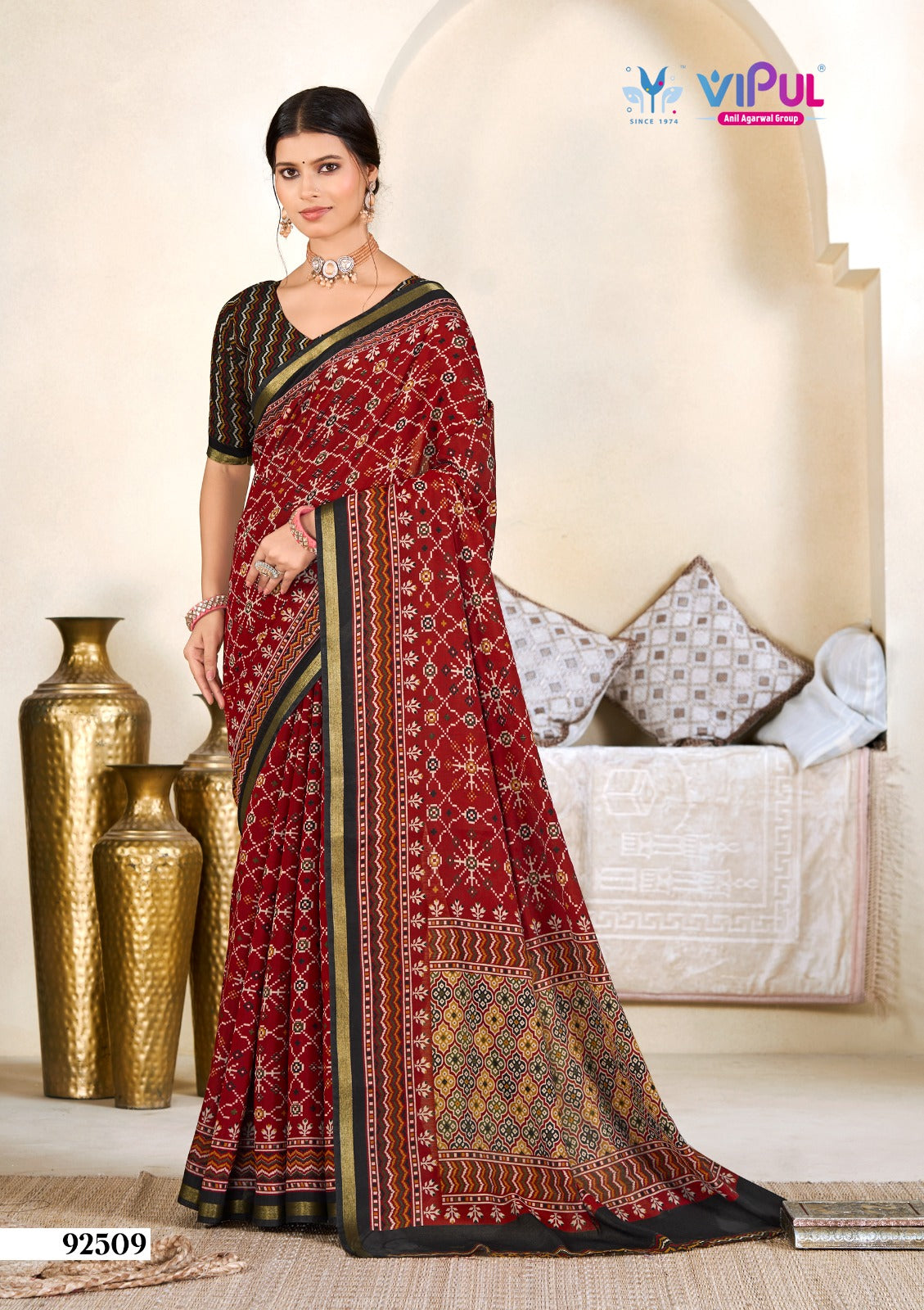 92509 Vipul Mal Cotton Sarees