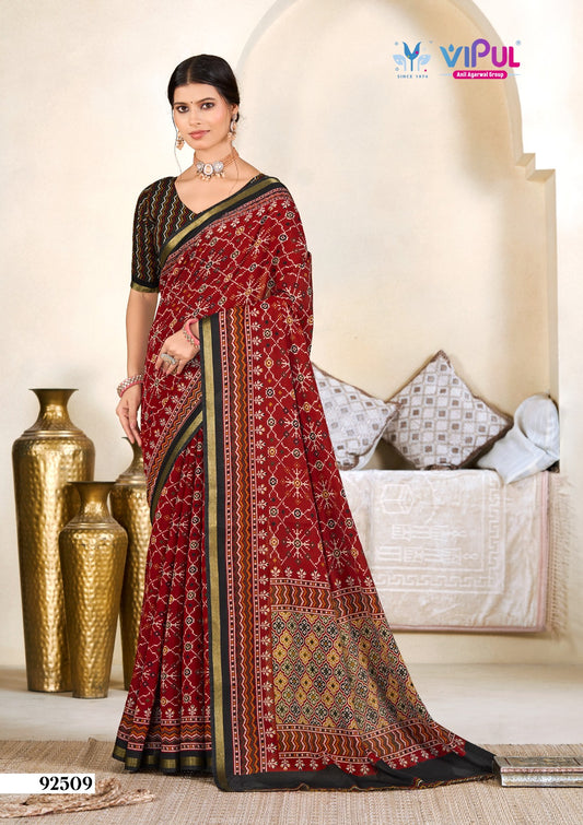 92509 Vipul Mal Cotton Sarees