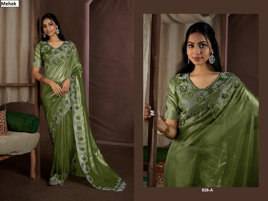 926A Mehek Raina Super Coat Sarees