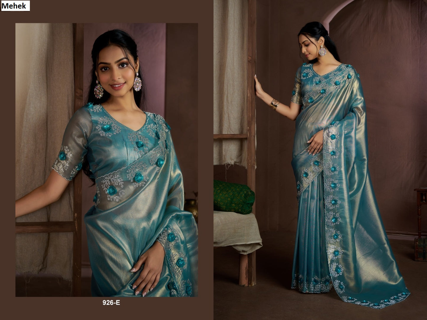 926E Mehek Raina Super Coat Sarees