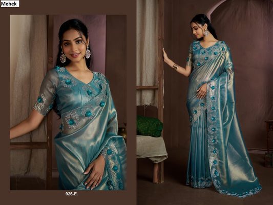 926E Mehek Raina Super Coat Sarees