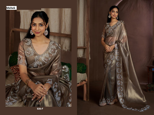 926F Mehek Raina Super Coat Sarees