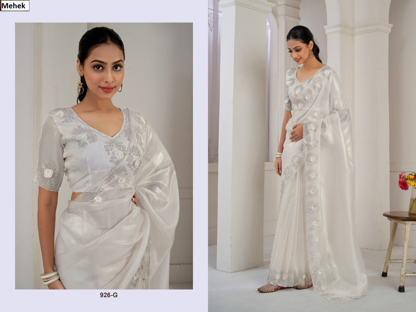 926G Mehek Raina Super Coat Sarees