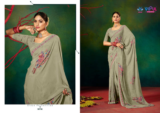92730 Saiyara Vol 11 Vipul Wetless Sarees
