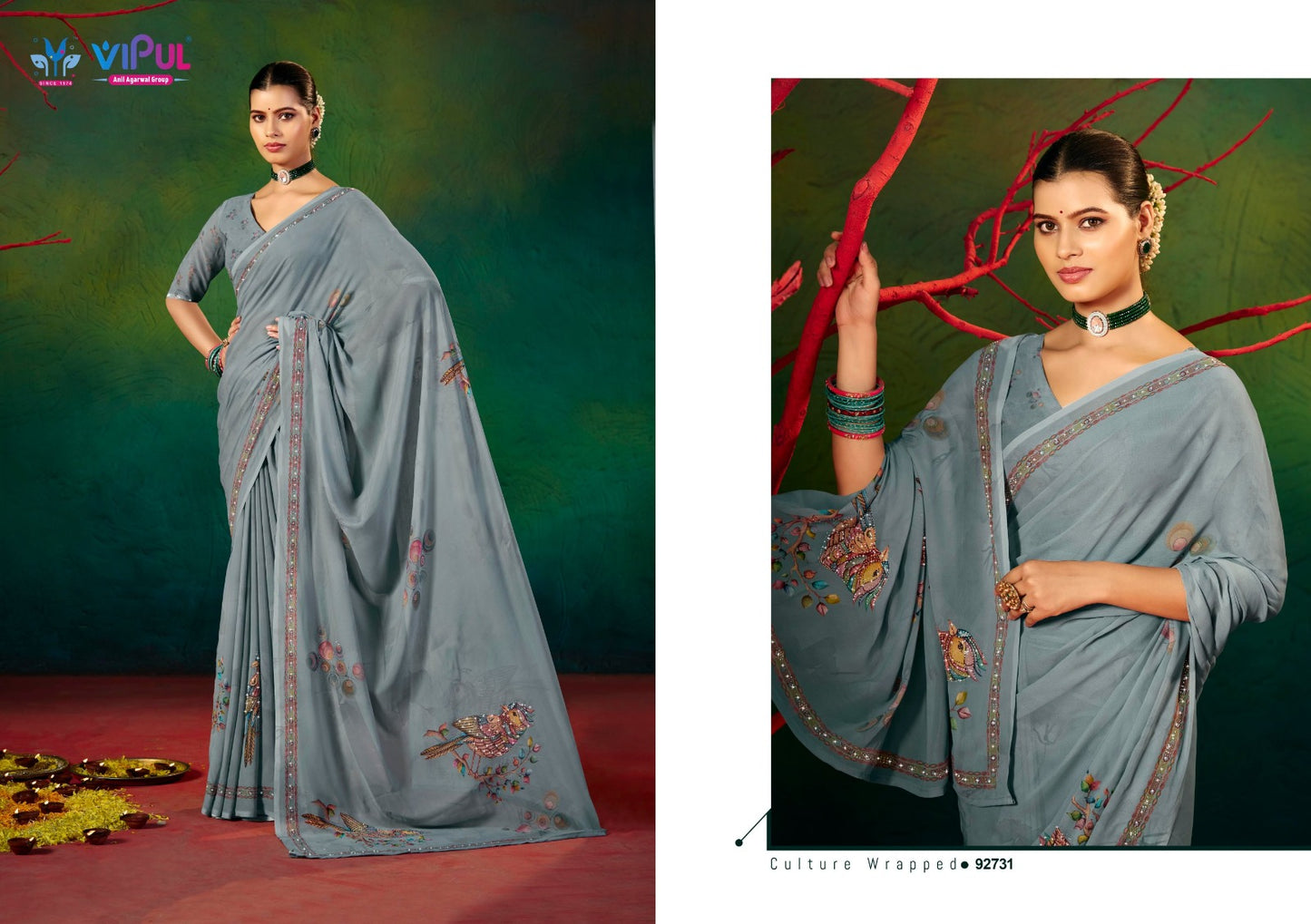 92731 Saiyara Vol 11 Vipul Wetless Sarees