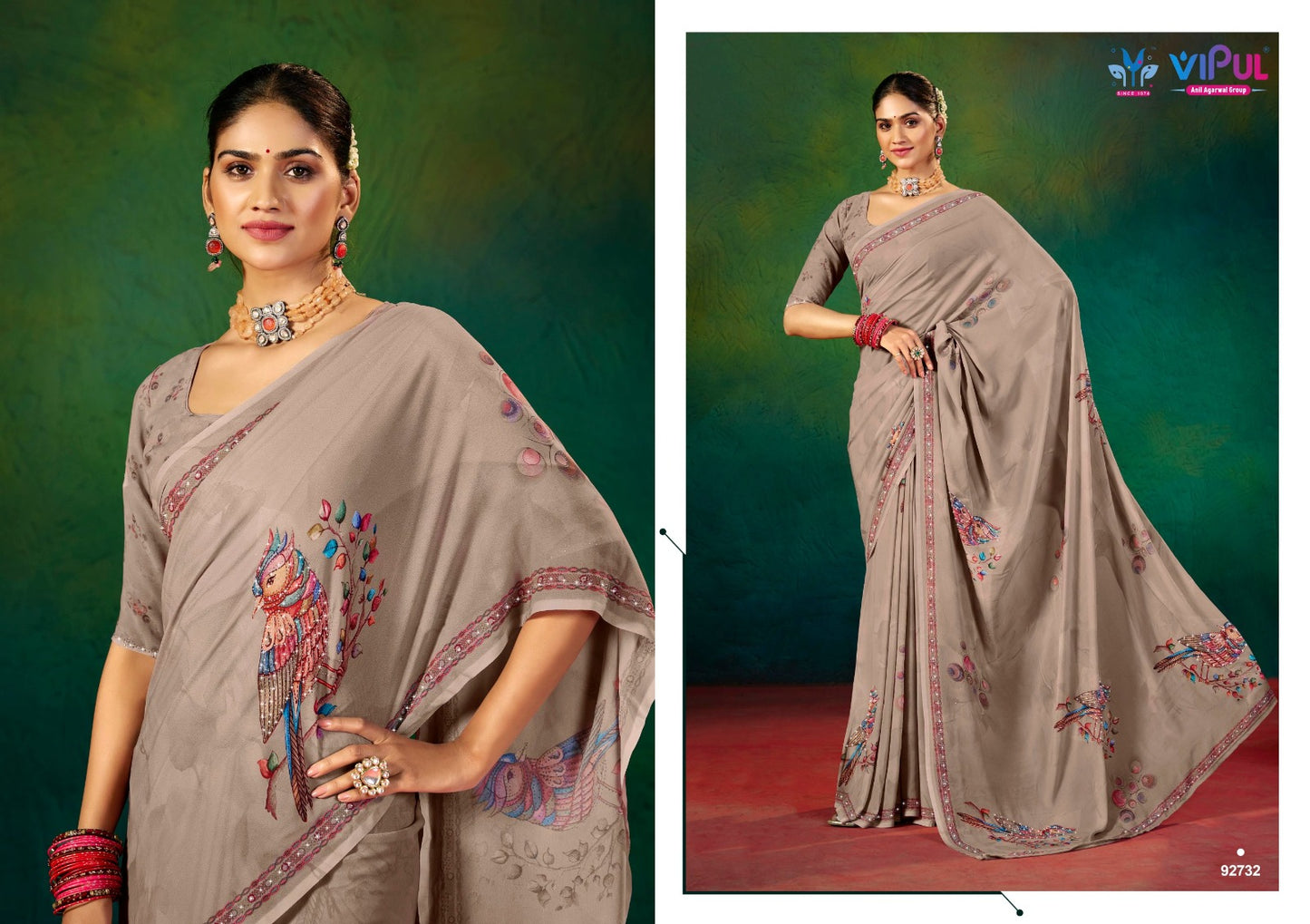 92732 Saiyara Vol 11 Vipul Wetless Sarees