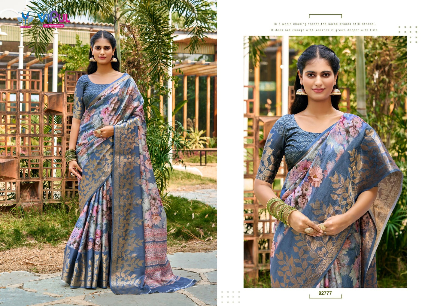 92777 Sawali Vol 2 Vipul Soft Crush Sarees