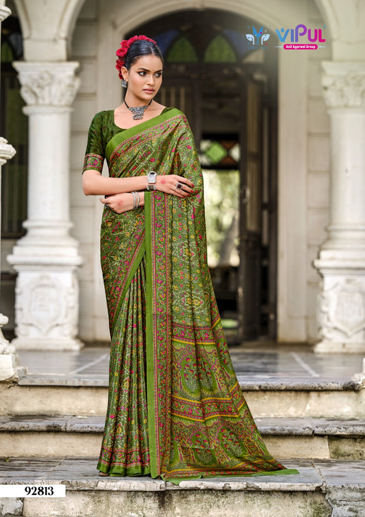 92813 Heritage Vol 13 Vipul Crape Sarees