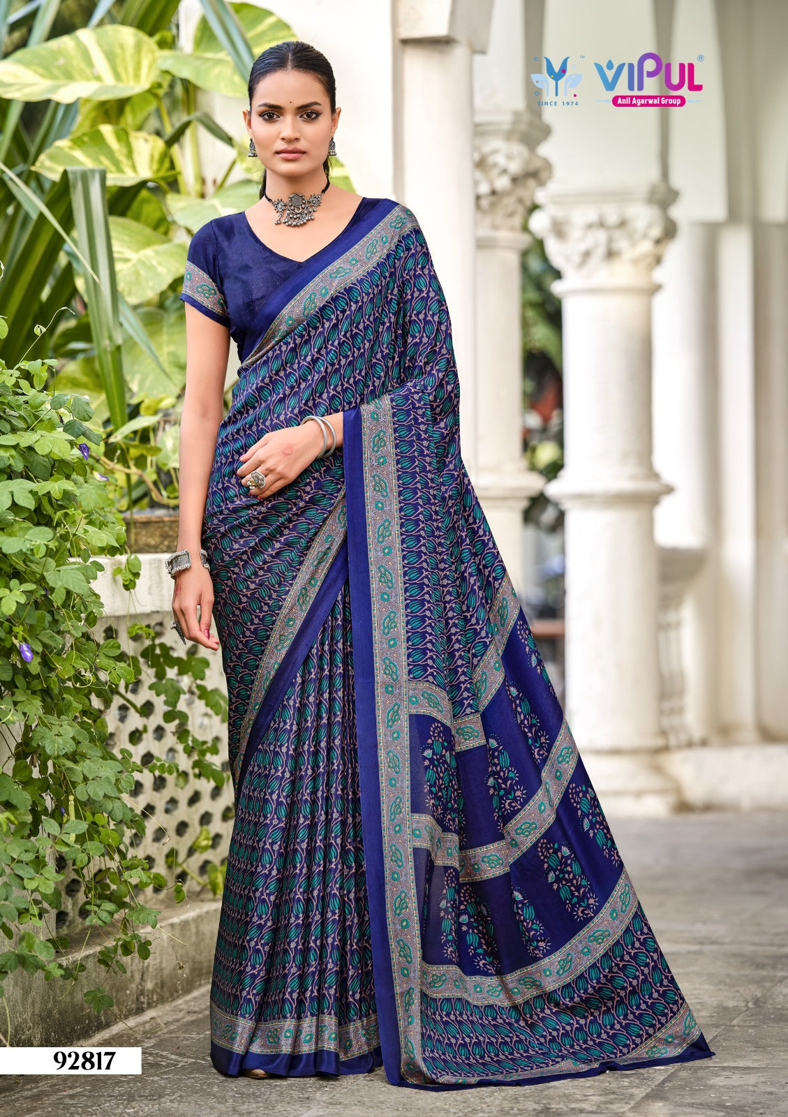 92817 Heritage Vol 13 Vipul Crape Sarees