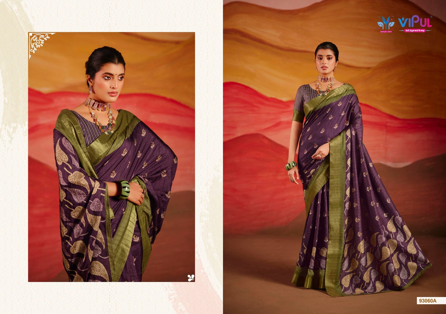 93060A Devsena Vol 3 Vipul Cotton Sarees