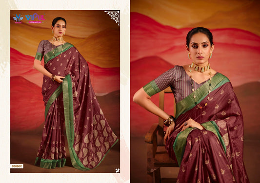 93060C Devsena Vol 3 Vipul Cotton Sarees