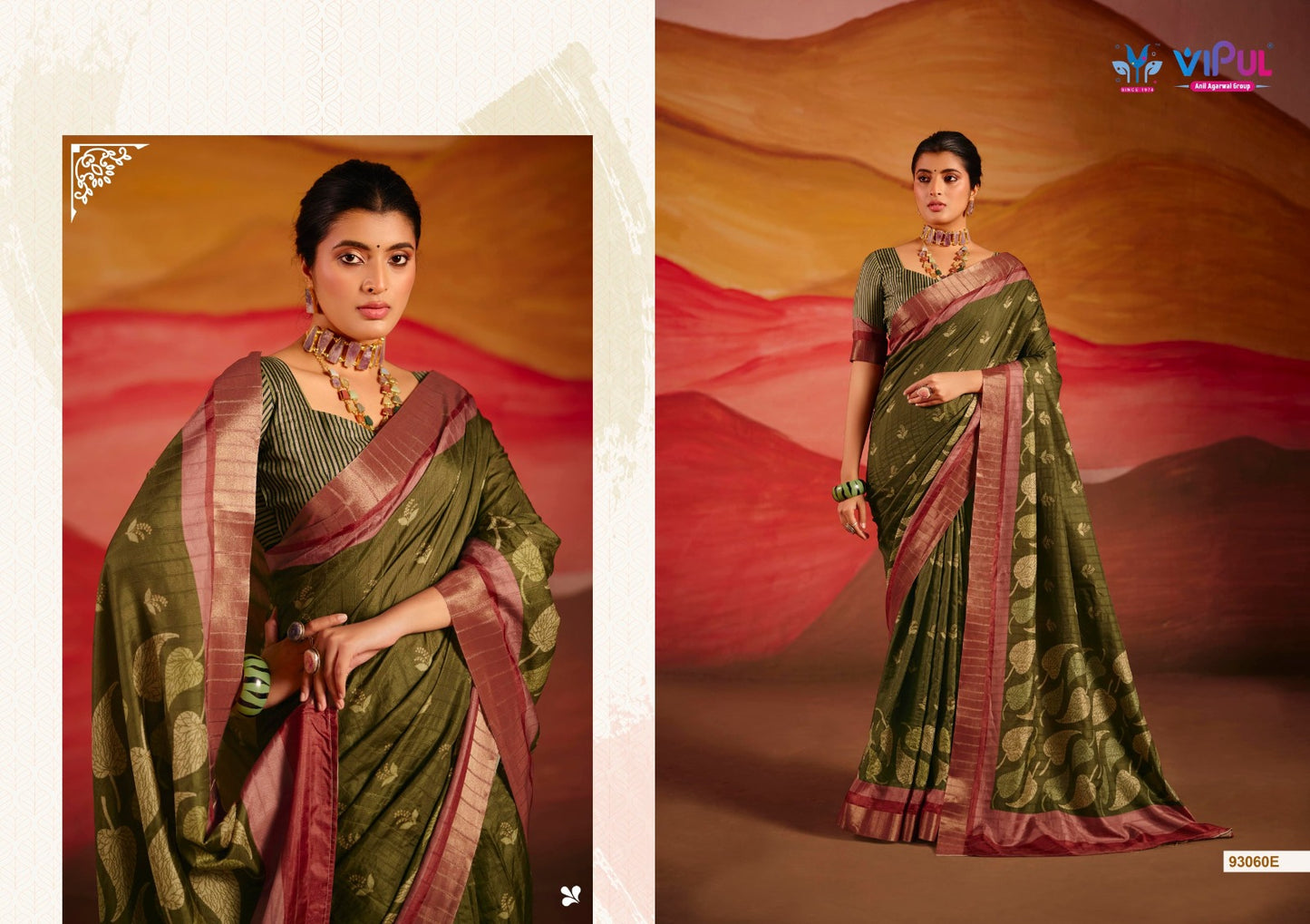 93060E Devsena Vol 3 Vipul Cotton Sarees