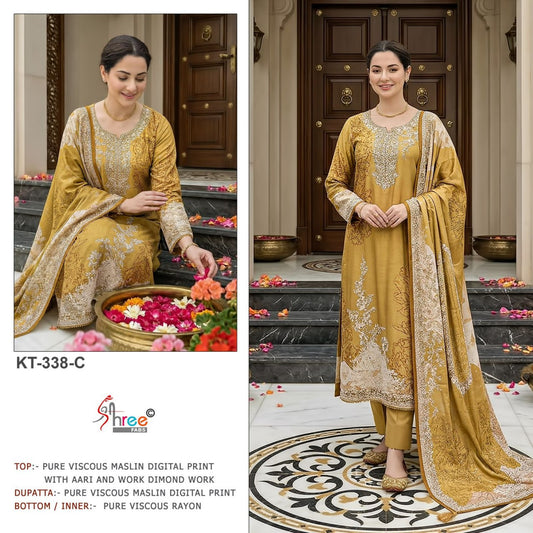 338-C Shree Fabs Pakistani Salwar Suit