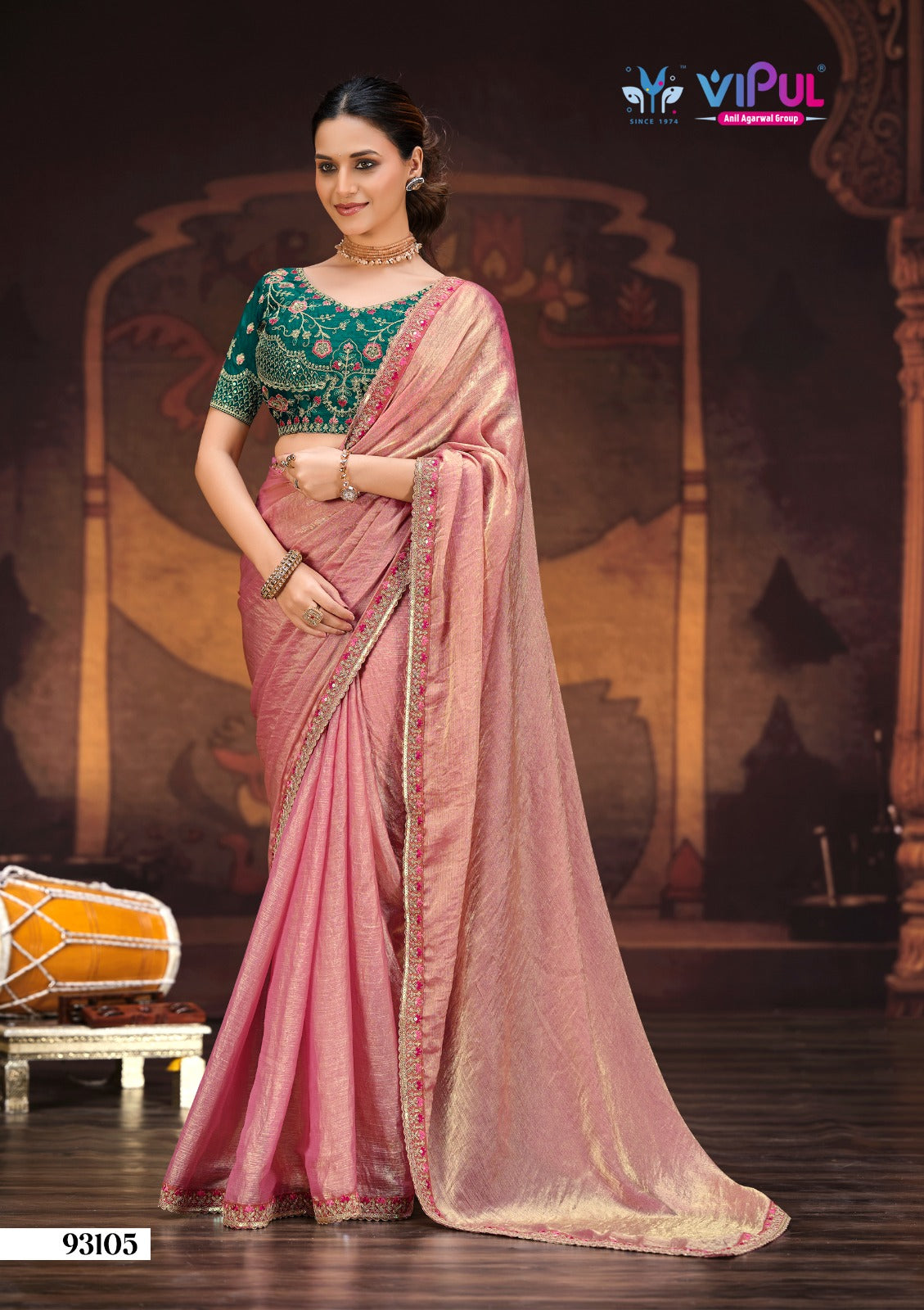 93105 Vipul Chiffon Sarees