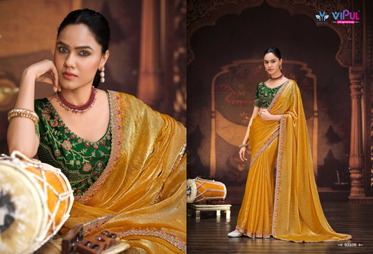 93109 Amaira Vol 8 Vipul Chiffon Sarees