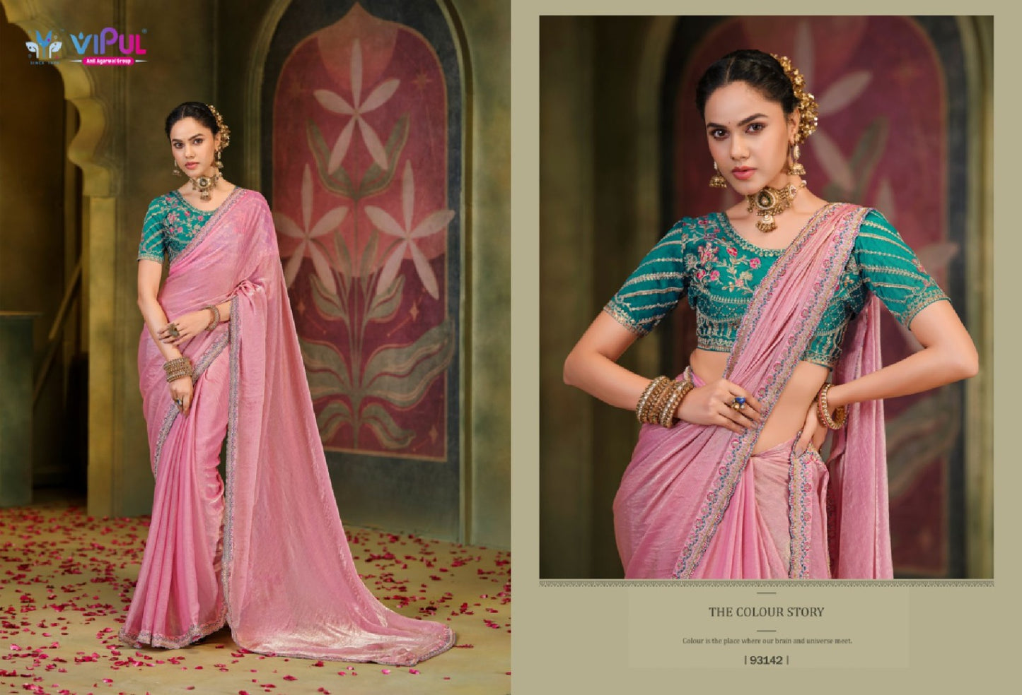 93142 Amaira Vol 12 Vipul Chiffon Sarees