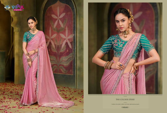 93142 Amaira Vol 12 Vipul Chiffon Sarees
