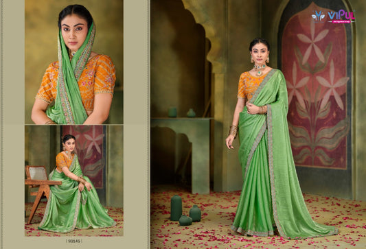 93145 Amaira Vol 12 Vipul Chiffon Sarees