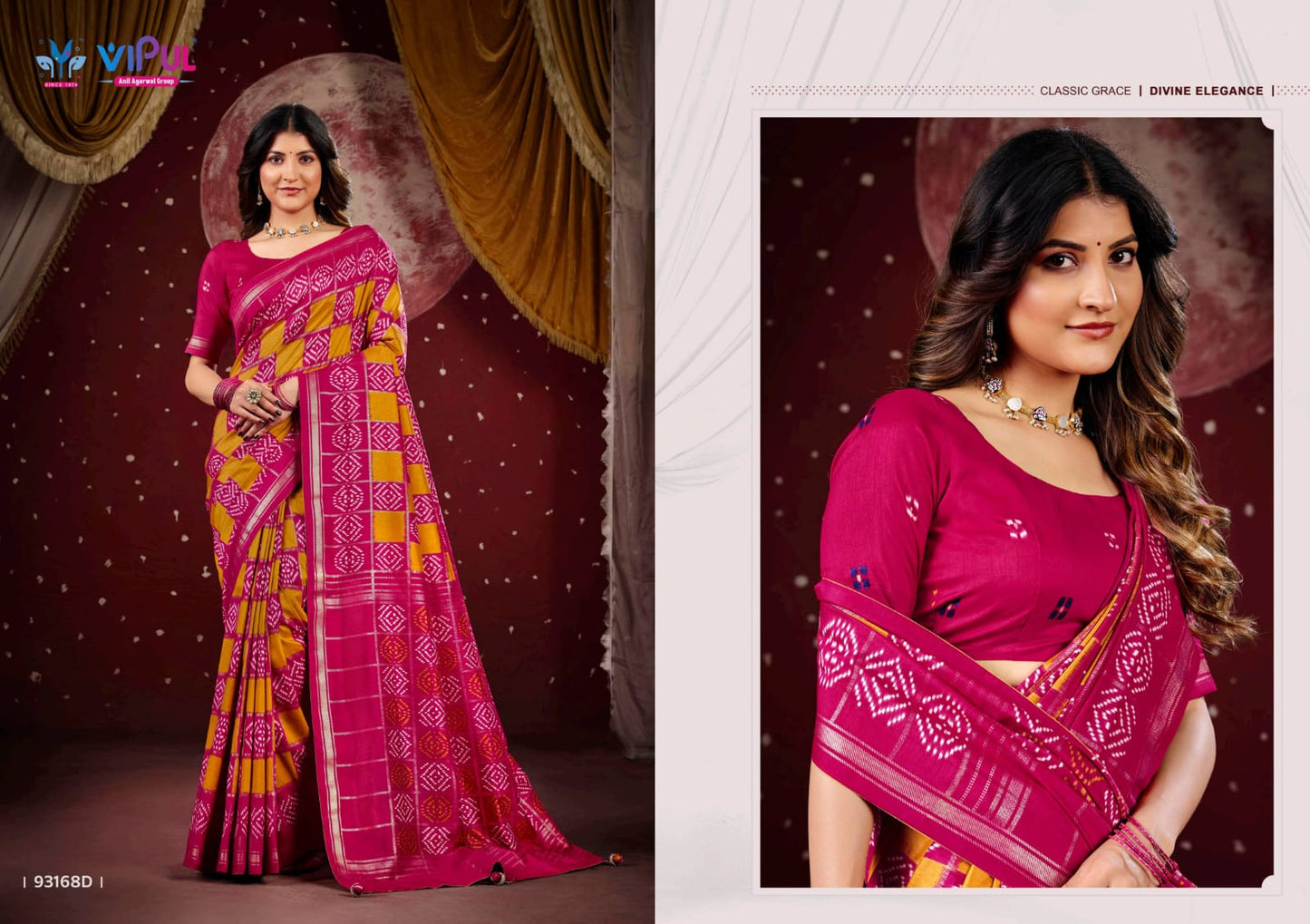 93168-D Aroma Plus Vol 10 Vipul Silk Sarees