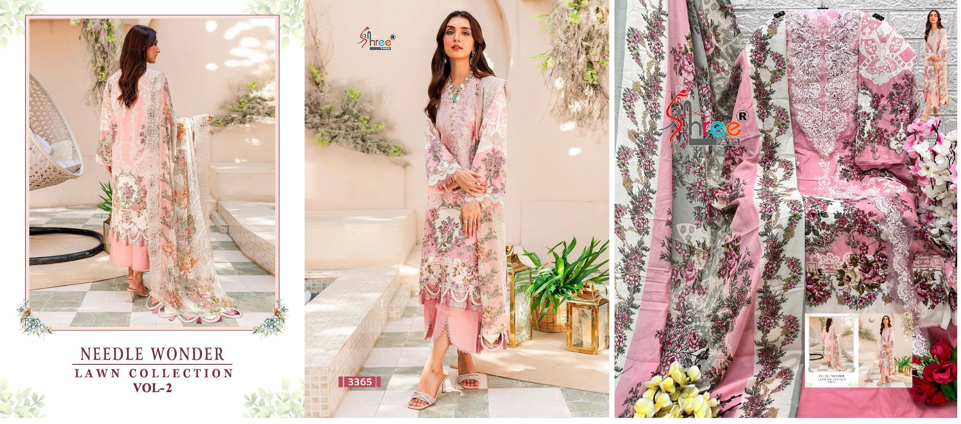 3365 Shree Fabs Pakistani Salwar Suits
