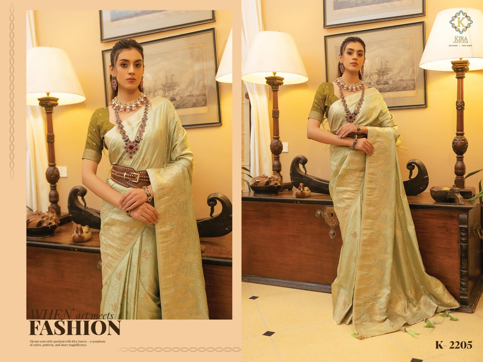 2205 Scarlett Vol 2 Kira Sarees