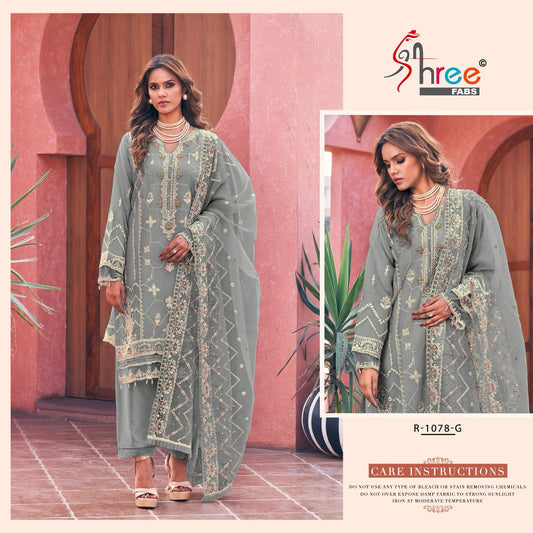 1078G Shree Fabs Pakistani Readymade Suits