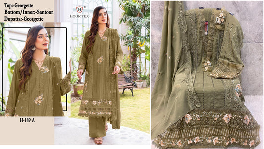 189A Hoor Tex Pakistani Salwar Suits