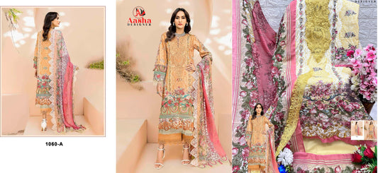1060A Aasha Designer Pakistani Salwar Suits
