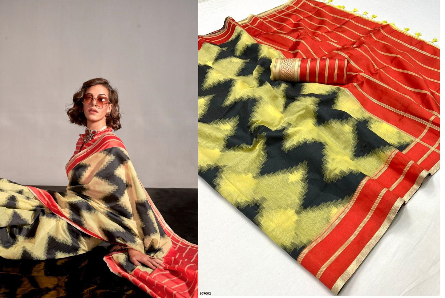 367002 Khimsaar Rajtex Sarees