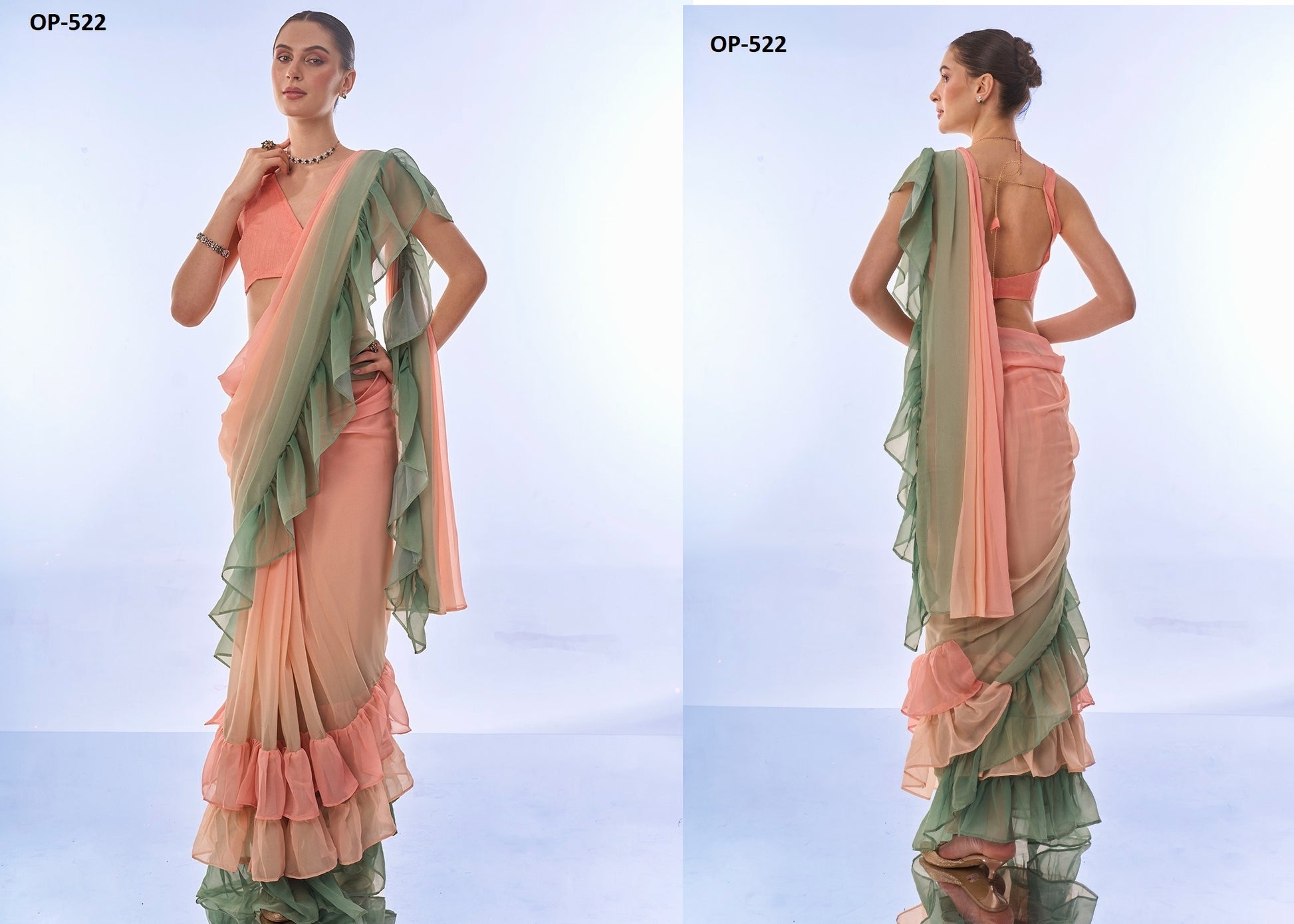522 Laxminam Ready To Wear Saree