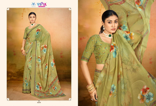 93278 Siddhi Vol 2 Vipul Wetless Sarees