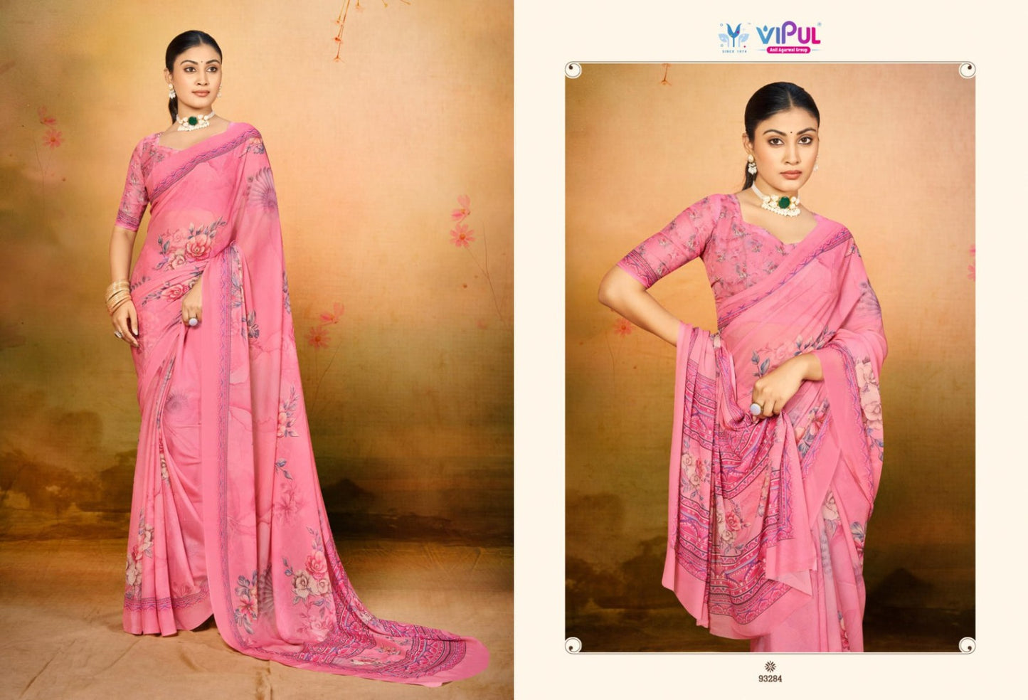 93284 Siddhi Vol 2 Vipul Wetless Sarees