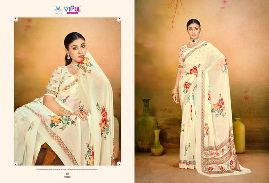 93286 Siddhi Vol 2 Vipul Wetless Sarees