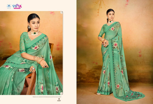 93287 Siddhi Vol 2 Vipul Wetless Sarees