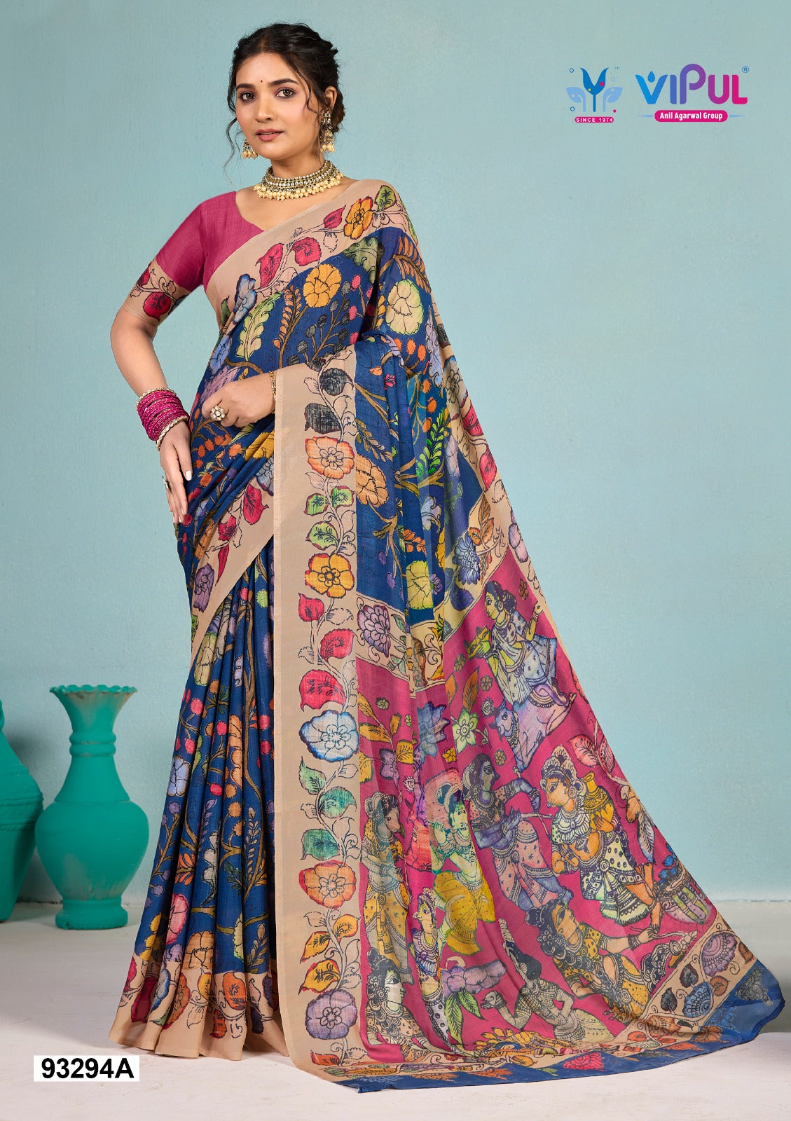 93294-A Antique Royal Vol 25 Vipul Soft Georgette Sarees